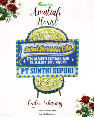 Papan Bunga Duka di Sungai Panas