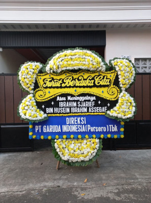 Papan Bunga Duka di Sungai Panas