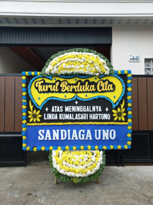 Papan Bunga Duka di Sungai Panas